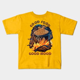 good food good mood Kids T-Shirt